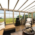 Vérandas 3 saisons Sunspace - Vérandas complète avec toiture acrylique